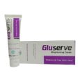 Medicated whitening cream in a sleek jar, designed to brighten and even skin tone for all skin types.