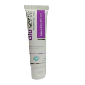 Medicated whitening cream in a sleek jar, designed to brighten and even skin tone for all skin types