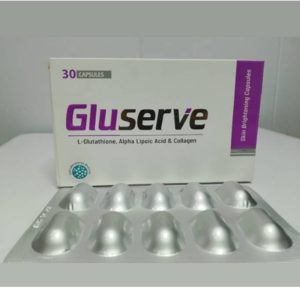 Gluserve Whitening Capsules for Radiant Skin