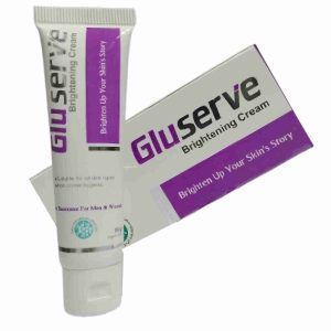 Medicated whitening cream in a sleek jar, designed to brighten and even skin tone for all skin types.
