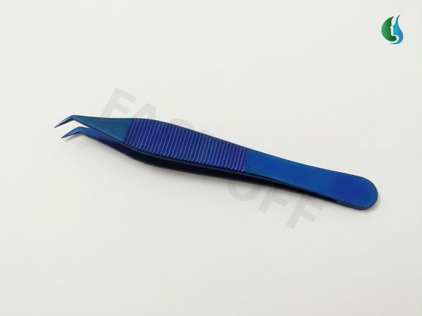 Blue finish extraction forcep Blue finish extraction forcep