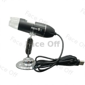 Digital trichoscope 50X-1000X magnification dial and lens cap – Face Off Pakistan